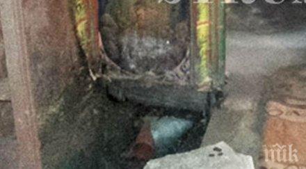 свещена вода лекува очите появи черквата георги