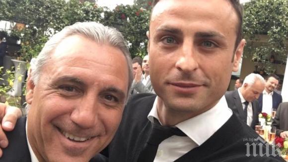 Двама президенти в ложата заради Стоичков