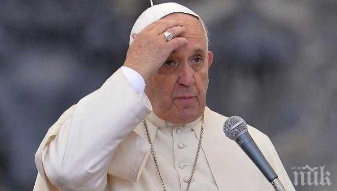 Папата се е срещнал с френски кардинал, обвинен в прикриване на педофилия