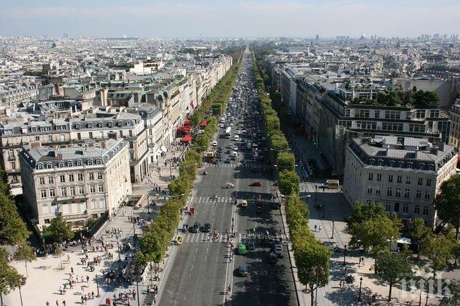 Четирима са обвинени в опит за убийство за подпалването на патрулка в Париж