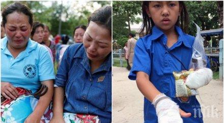 тайланд шок масовата клада почернени родители вият мъка изгорелите деца разтърсващи снимки