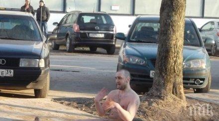 шок ужас чисто гол спринцовка члена тича улиците отхапа носа момиче