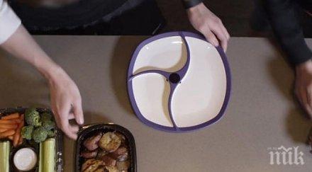 чудо магическа чиния попива вредните мазнини