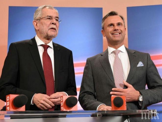 Окончателните резултати от изборите в Австрия ще бъдат обявени по-късно днес