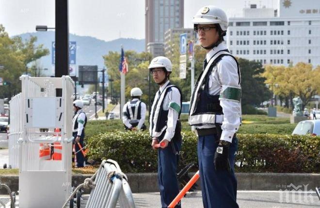 100 000 полицаи охраняват срещата на върха на Г-7 в Япония