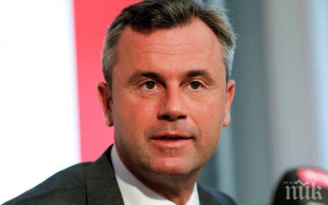 Норберт Хофер е новият президент Австрия
