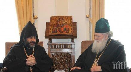 арменският патриарх визита българия