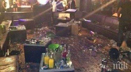 екшън сънито надрусан англичанин потроши ресторант луксозен хотел