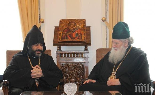 Арменският патриарх с визита в България