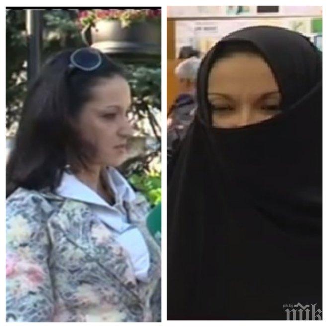 Ето коя общинарка се крие зад бурката! Проникна в общината в Пловдив без никой да я спре. Ами, ако носеше бомба?