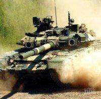 Сирийската армия мобилизира танкове Т-90 за предстояща офанзива в Алепо
