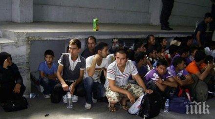 вече задържаните петрич мигранти