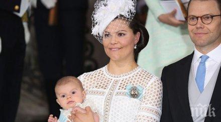 швеция празнуват кръщенето принц оскар снимки