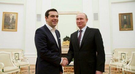 путин хареса гърция икономически партньор