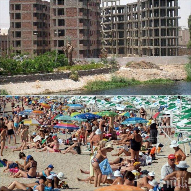Ад за туристите! Половината морски курорти още са строителни площадки
