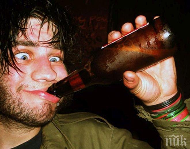 Пияни вилняха посред нощ, скочиха да бият униформени 