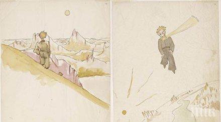 продадоха автентична илюстрация малкия принц 133 000 евро