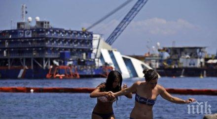 очевидци страшен разврат вихри круизните кораби