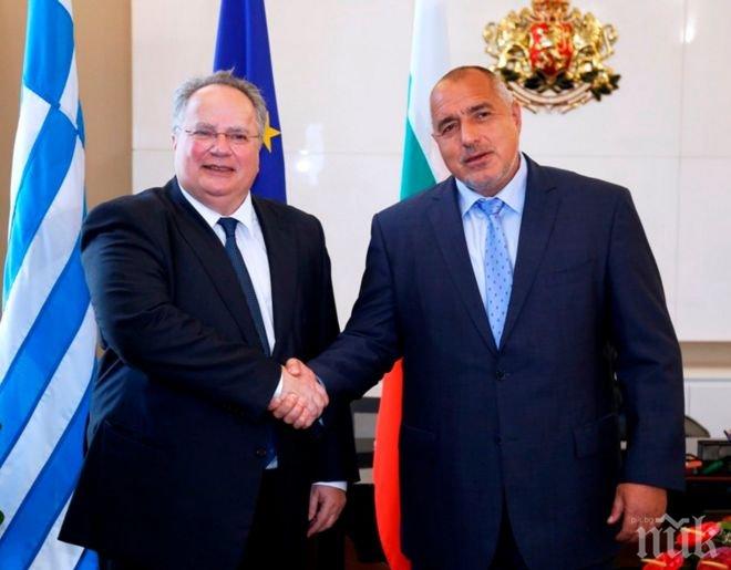 Бойко Борисов: Приоритетен ангажимент на правителството е изграждането на българо-гръцката газова връзка