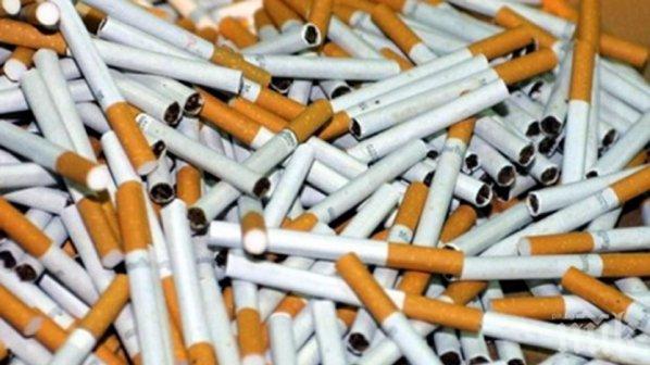 Откриха 30 000 къса контрабандни цигари в автомобил в Сливен