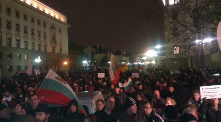 протестът вечер говори президента