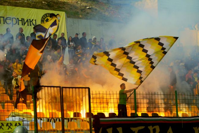 Миньор с успех в контрола