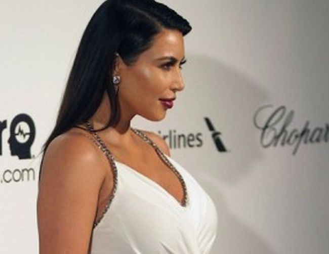 Бременната Ким Кардашиян не пропусна Оскарите (Снимки)