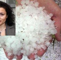 Министър предупреди: Очакват ни рекордни градушки!