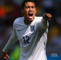 Късен гол на Смолинг донесе победа на Англия срещу Португалия