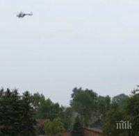 Хеликоптери спасяват бедстващи от наводненията в Германия (ВИДЕО)