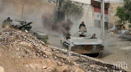 бой последен сирийската армия километра бастиона ислямска държава