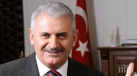 турският министър председател посети азербайджан