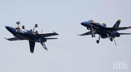 лош ден сащ два изтребителя разбиха рамките няколко часа единият обама