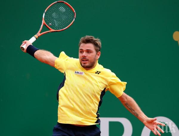 Мъри и Вавринка оформиха първия полуфинал в Париж