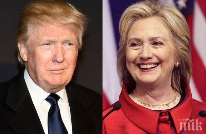 Хилари Клинтън: Победата на Доналд Тръмп на президентските избори в САЩ ще бъде празник в Кремъл