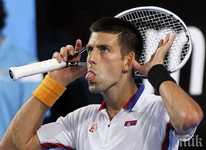 Джокович хока журналята в Париж, питали го за милионите му