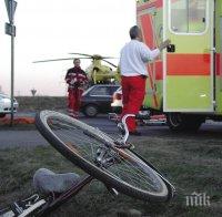 Шофьор без книжка помете дете