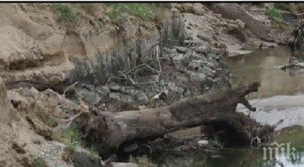 потоп пловдивско стряма преля заплашва залее села снимка