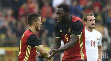 белгия измъкна норвегия