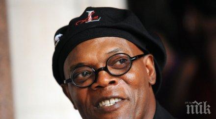 самюел джаксън прави селфита софия