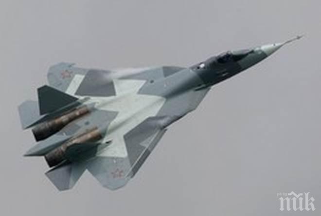 Изтребители от пето поколение Т-50 ще постъпят на въоръжение в руската авиация от 2017 г.