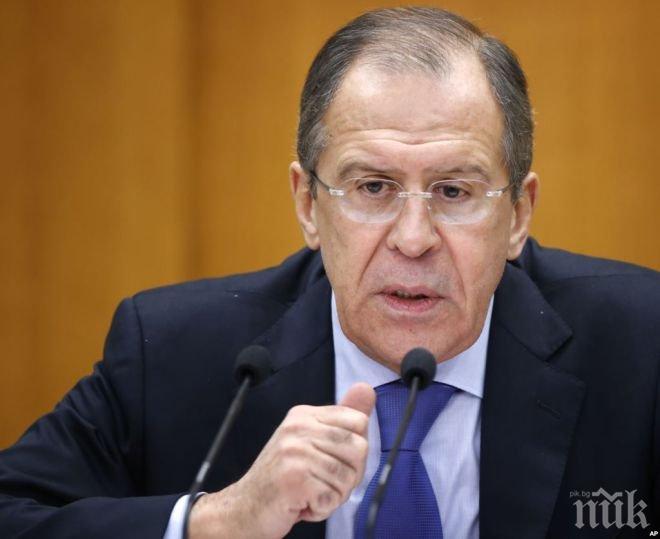 Лавров: Русия няма да позволи на САЩ зад гърба й да реализират план Б ,В и Г за Сирия