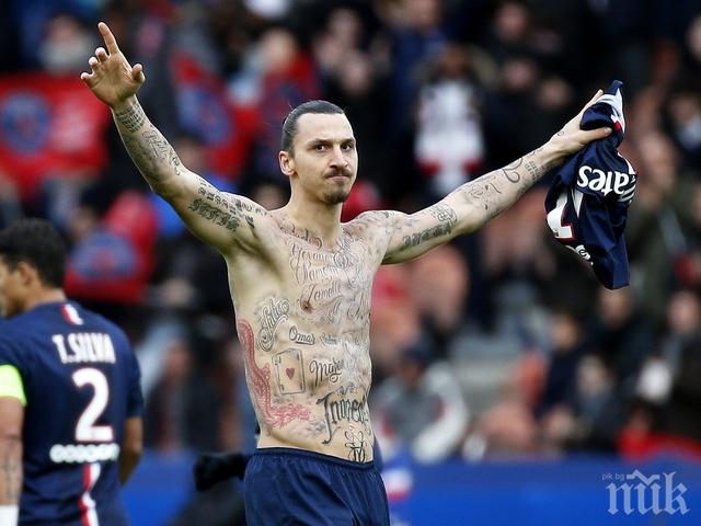 Скай спортс: Ибрахимович подписва с Юнайтед за една година