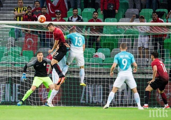 Безяк и Новакович не помогнаха на Словения срещу Турция