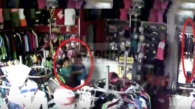 НОВ УДАР! Малолетна банда за пореден път обра магазин в Пловдив (СНИМКИ И ВИДЕО)