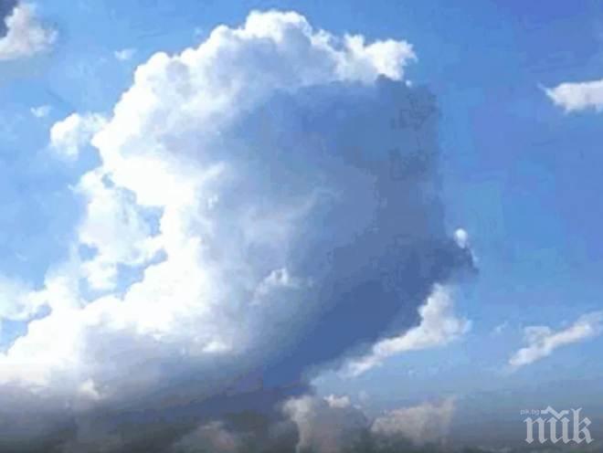 Англичанин твърди: Видях лика на Маргарет Тачър в небето (СНИМКА)