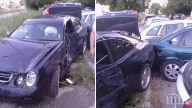 Джигитът, помлял 6 коли във Варна, бил полицейско синче