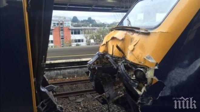 Пътнически влак в Белгия се е блъснал в товарен, има пострадали