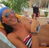 ФОТО БОМБА В ПИК! Бременната Златка пръска пачки за 