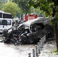 ПЪРВО В ПИК! Адският взрив в Истанбул уби двама, ранените са 18 (ВИДЕО и СНИМКИ)